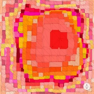 Abstract geometric background. Mosaic. Vector illustration Stock Illustration