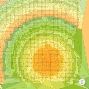 Abstract geometric background. Mosaic. Vector illustration Stock Illustration