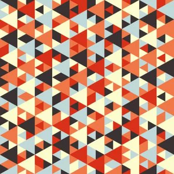 Abstract geometric background. Mosaic. Vector illustration Stock Illustration