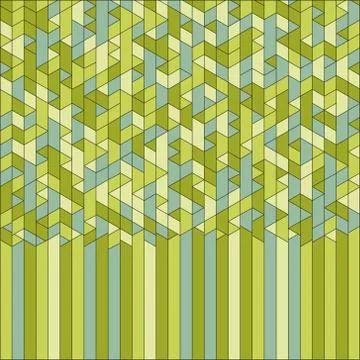 Abstract Geometric Background. Mosaic. Vector Illustration Stock Illustration