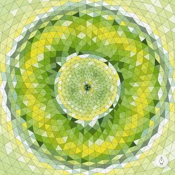 Abstract geometric background. Mosaic. Vector illustration. Abstract geome... 스톡 사진