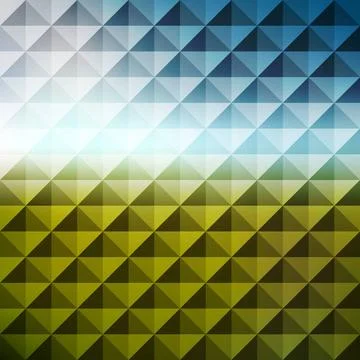 Abstract geometric background. Mosaic. Vector illustration. Abstract geome... Foto stock