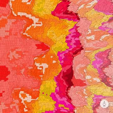 Abstract geometric background. Mosaic. Vector illustration. Abstract geome... 스톡 사진