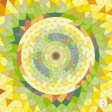 Abstract geometric background. Mosaic. Vector illustration. Abstract geome... Stock Photos
