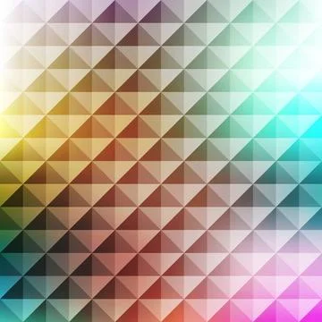 Abstract geometric background. Mosaic. Vector illustration. Abstract geome... Foto stock