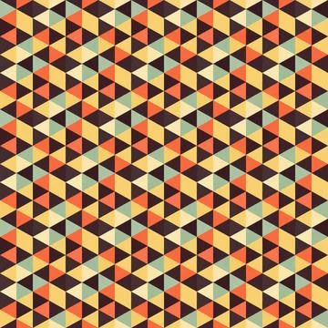 Abstract geometric background. Mosaic. Vector illustration. Abstract geome... Stock Photos