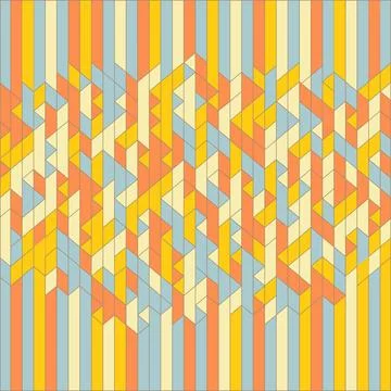 Abstract Geometric Background. Mosaic. Vector Illustration. Abstract Geome... 스톡 사진