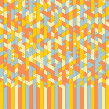Abstract Geometric Background. Mosaic. Vector Illustration. Abstract Geome... Stock Photos