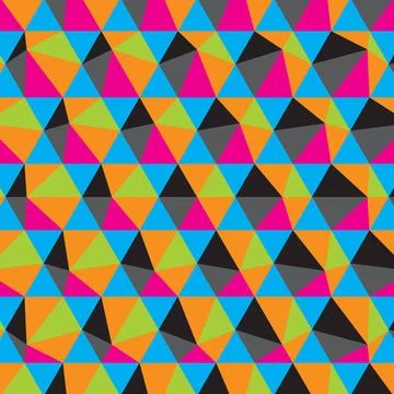 Abstract geometric background. Mosaic. Vector illustration. Abstract geome... Stock Photos