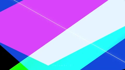 Abstract Geometric Background with Moving Diagonal Shapes Video stock 344247605