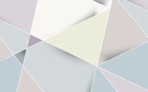 Abstract geometric background from multi-colored triangles Stock Illustration