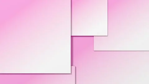 Abstract geometric background of multi-layered rectangles with soft gradients Stock Illustration