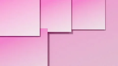 Abstract geometric background of multi-layered rectangles with soft gradients Stock Illustration