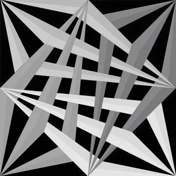 Abstract geometric background. Neutral backdrop for presentation design. Stock Illustration