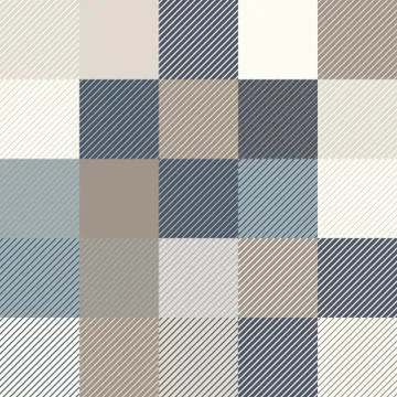 Abstract geometric background in neutral colors. Seamless vector pattern. Stock Illustration