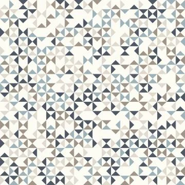 Abstract geometric background in neutral colors. Seamless vector pattern. Stock Illustration