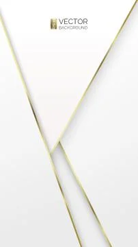 Abstract geometric background. Overlap layers. Stock Illustration