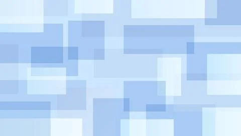 Abstract Geometric Background with Overlapping Blue Rectangles and Squares Stock Illustration