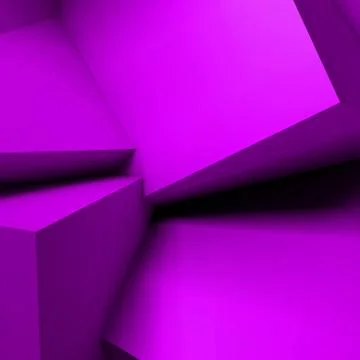 Abstract geometric background with overlapping cubes 스톡 일러스트