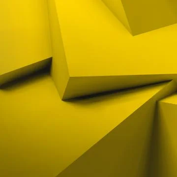 Abstract geometric background with overlapping cubes Stock Illustration