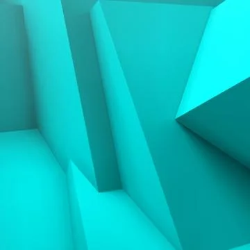 Abstract geometric background with overlapping cubes 스톡 일러스트