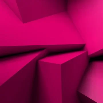 Abstract geometric background with overlapping cubes 스톡 일러스트