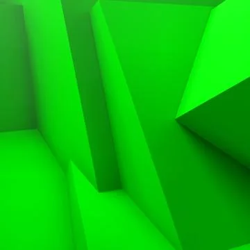 Abstract geometric background with overlapping cubes Illustrazione stock