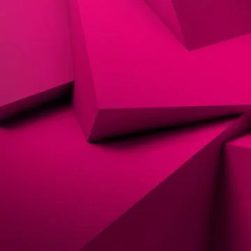 Abstract geometric background with overlapping cubes 스톡 일러스트