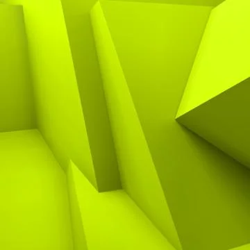 Abstract geometric background with overlapping cubes Stock Illustration