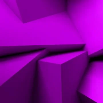 Abstract geometric background with overlapping cubes 스톡 일러스트