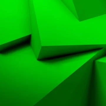 Abstract geometric background with overlapping cubes Illustrazione stock