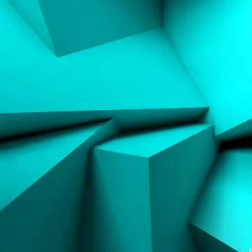 Abstract geometric background with overlapping cubes 스톡 일러스트