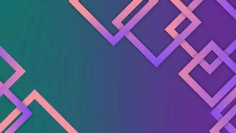 Abstract geometric background with overlapping modern flat layered design a.. Stock Footage 337003903