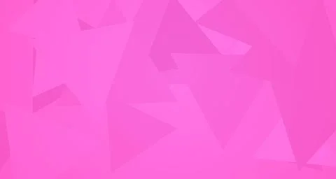 Abstract geometric background with overlapping pink triangles Stock Illustration