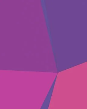 Abstract geometric background with overlapping pink and purple panels, crea.. Stock Illustration