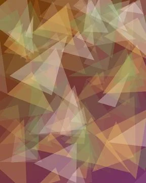 Abstract Geometric Background with Overlapping Polygonal Triangle Shapes in.. Illustrazione stock