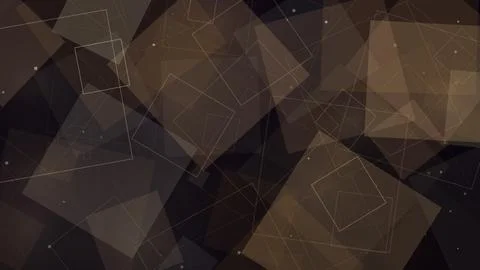 Abstract Geometric Background with Overlapping Shapes Illustrazione stock