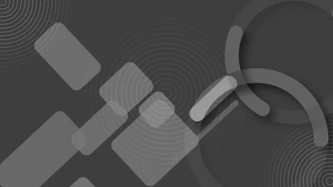 Abstract geometric background with overlapping translucent circles rounded .. Stock Footage 337006539