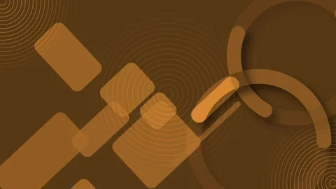 Abstract geometric background with overlapping translucent circles rounded .. Stock Footage 337006575