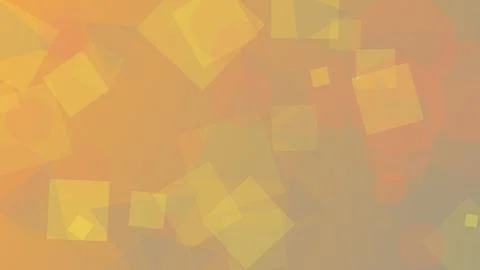 Abstract Geometric Background with Overlapping Transparent Squares and Circ.. Illustrazione stock