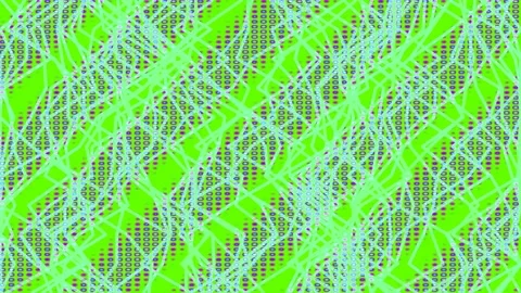 Abstract Geometric Background Pattern, Bright Purple Lines on Pink Mesh Stock Footage 339785983