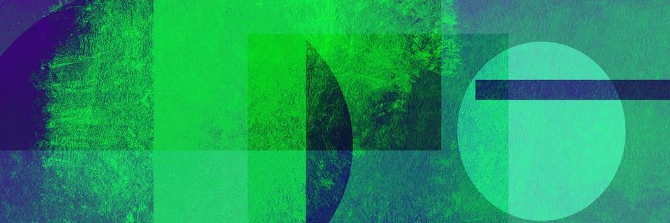Abstract geometric background pattern in green colors Stock Illustration