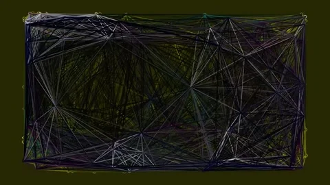 Abstract geometric background pattern, modern technology connection lines Stock Footage 342203876