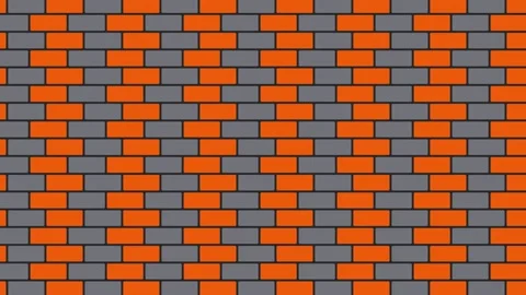 Abstract geometric background pattern texture in orange and gray tones Stock Footage 343633729