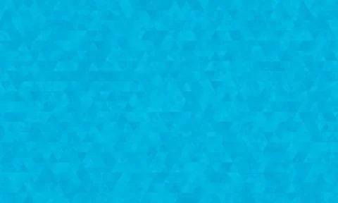 Abstract geometric background, pattern of triangles in blue-cyan Stock Illustration