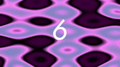 Abstract geometric background pattern with vibrant magenta and purple curves Stock Footage 342093321