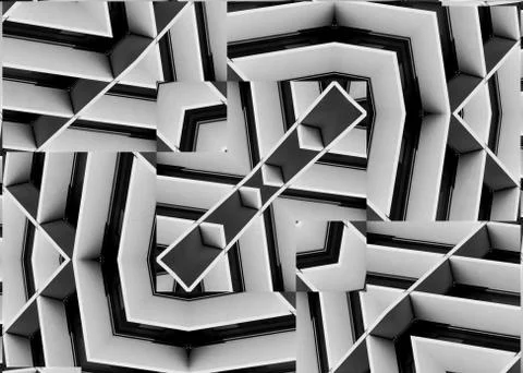 Abstract geometric background Foto stock