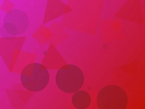 Abstract Geometric Background with Pink and Red Gradient Featuring Overlapp.. Stock Illustration
