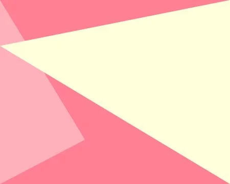 Abstract geometric background, pink pattern, yellow triangle shapes. Stock Illustration