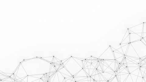 Abstract geometric background. Plexus mesh backdrop. Vídeo Stock 247959853